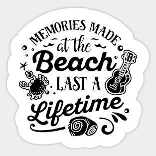 Beach Memories - Lifetime Gift Sticker